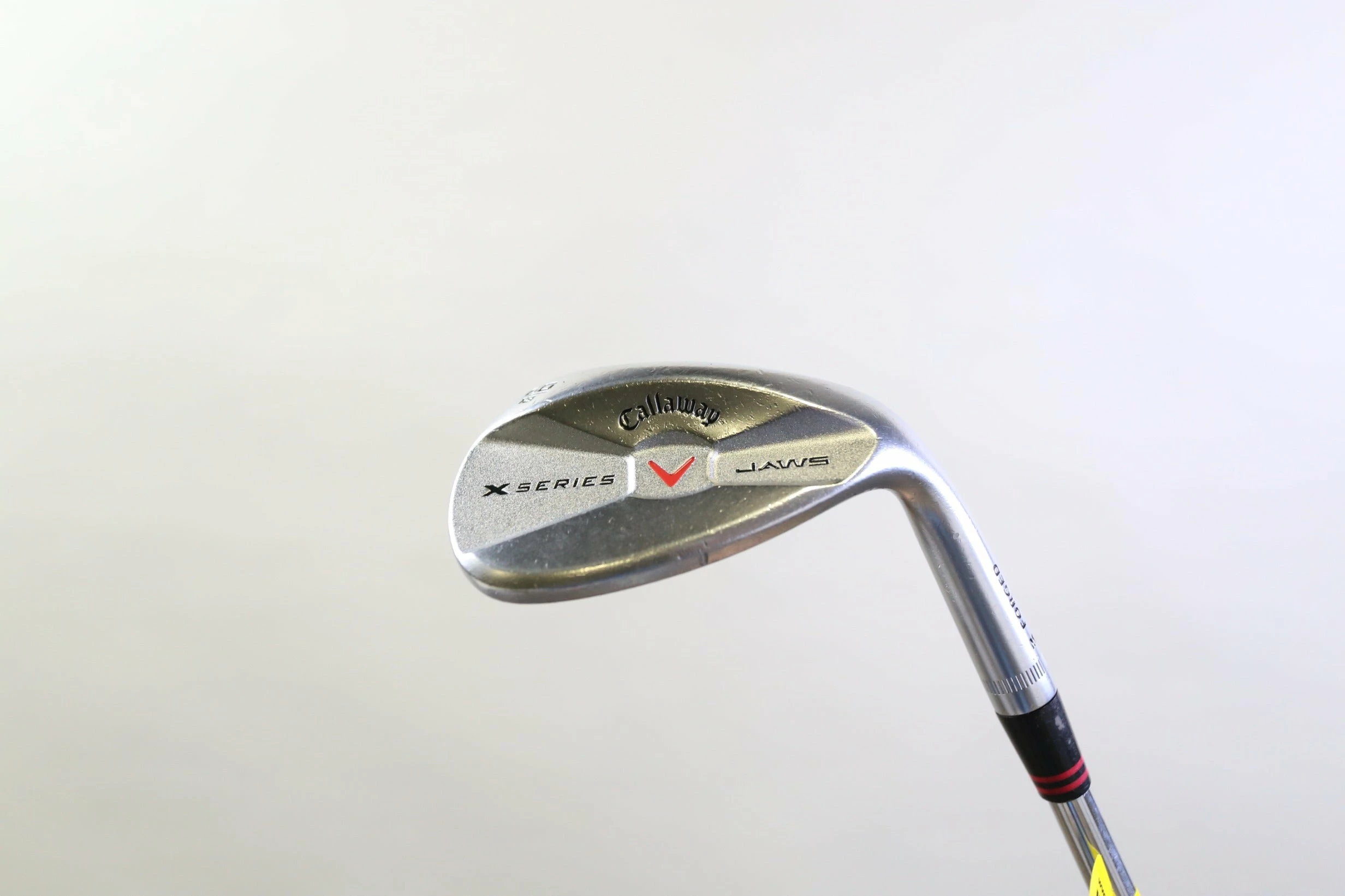 Callaway X-Series Jaws Chrome Lob Wedge 60* RH 34.5 In Steel Shaft Stiff Flex 3 Callaway X-Series Jaws Chrome Lob Wedge 60* RH 34.5 In Steel Shaft Stiff Flex