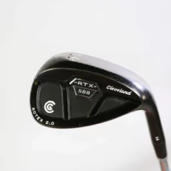 Cleveland 588 RTX 2.0 CB Black Satin 56* Wedge RH 35.25 In True Temper Steel