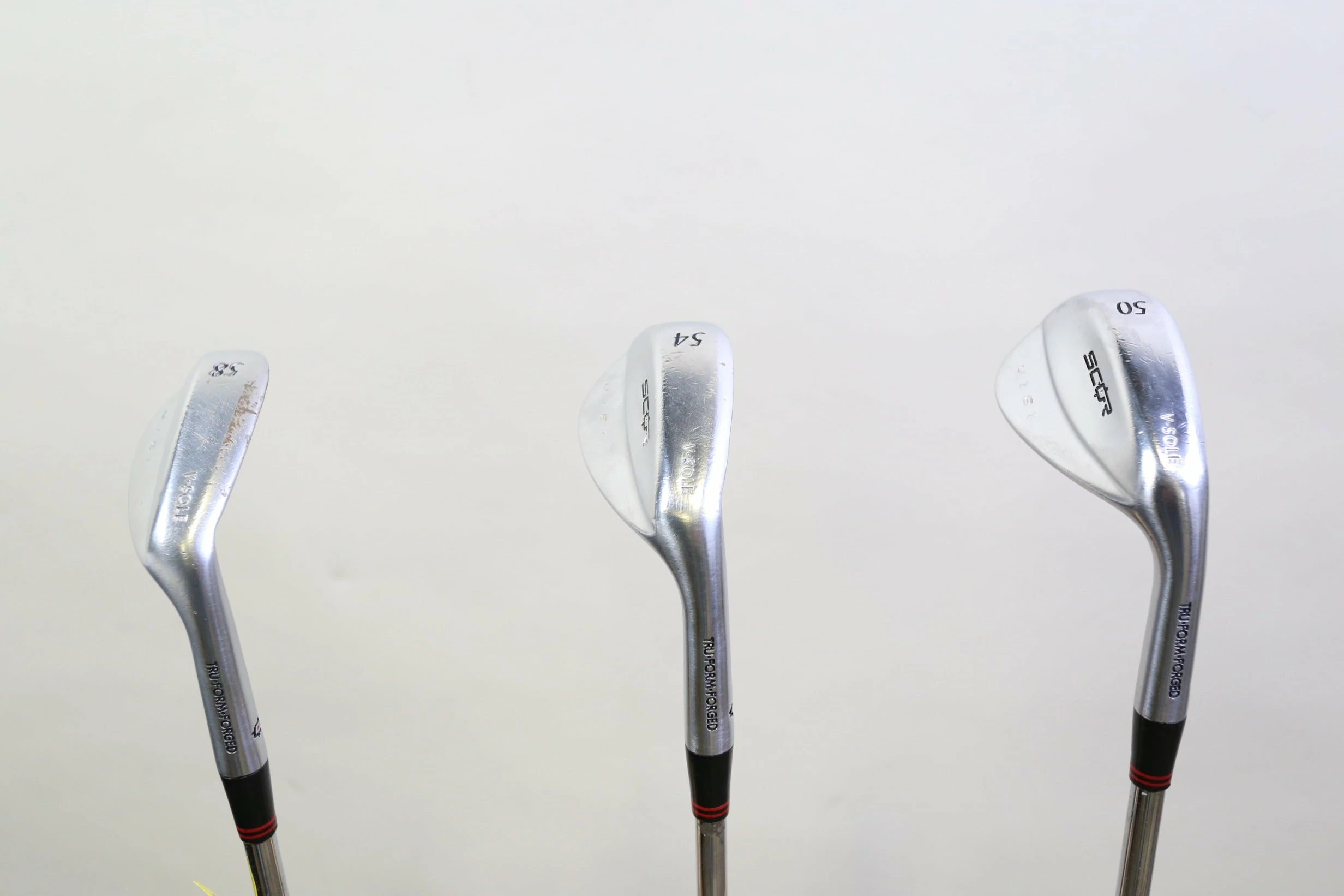 Scor 4161 50*, 54*, 58* Wedge Set RH Standard Length Steel Shafts Stiff Flex 6 Scor 4161 50*, 54*, 58* Wedge Set RH Standard Length Steel Shafts Stiff Flex - Image 4