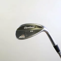 Cleveland CG15 Satin Chrome Lob Wedge 60* RH 35.5 In Cleveland Steel Shaft Stiff