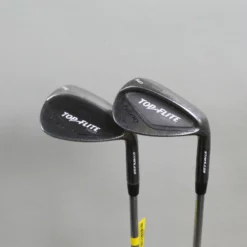 Top Flite Tour Black Chrome 50*, 56* Wedge Set RH -0.25 In Steel Shaft Stiff