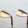 Wilson Staff FG Tour PMP Copper 52*, 56* RH Wedge Set KBS Steel Shaft Stiff Flex