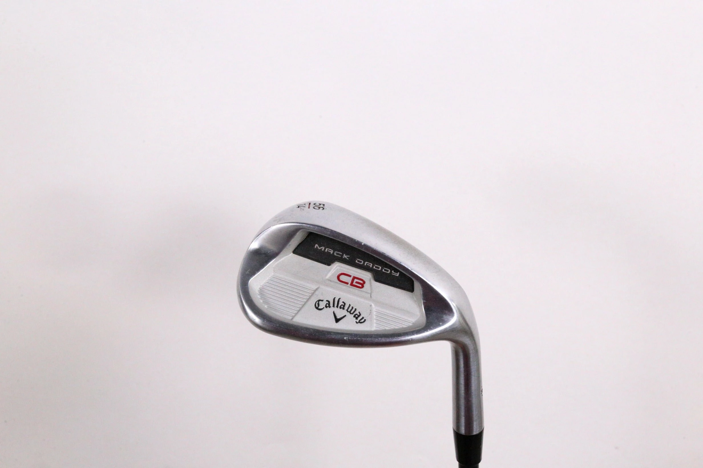 Callaway Mack Daddy CB 56* Wedge RH 34.75 In 14* KBS Graphite Stiff Flex 3 Callaway Mack Daddy CB 56* Wedge RH 34.75 In 14* KBS Graphite Stiff Flex