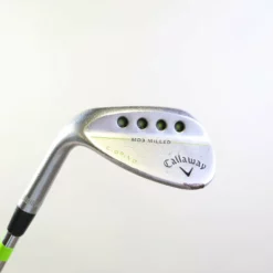 LEFTY Callaway MD3 Milled Chrome C Grind 56* Wedge 35 In Steel Shaft Stiff Flex