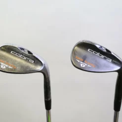 Ping Wedges Sales Store 24 Cobra Tour Trusty Black 52*, 56* Wedge Set RH Steel Shafts Stiff Flex