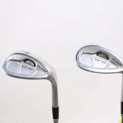 Cleveland 588 RTX CB Satin SW, LW Wedge Set RH Steel Shaft Stiff Flex
