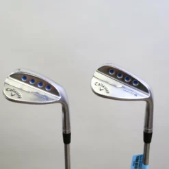 Callaway JAWS Raw Chrome 52* & 56* Wedge Set RH True Temper Steel Shafts Stiff