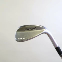 Cleveland RTX-4 Full Grind Satin Sand Wedge 56* RH 35 In Steel Shaft Stiff Flex
