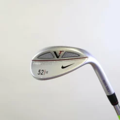 Nike VR V-REV Satin Chrome Gap Wedge 52* RH 35 In Steel Shaft Stiff Flex