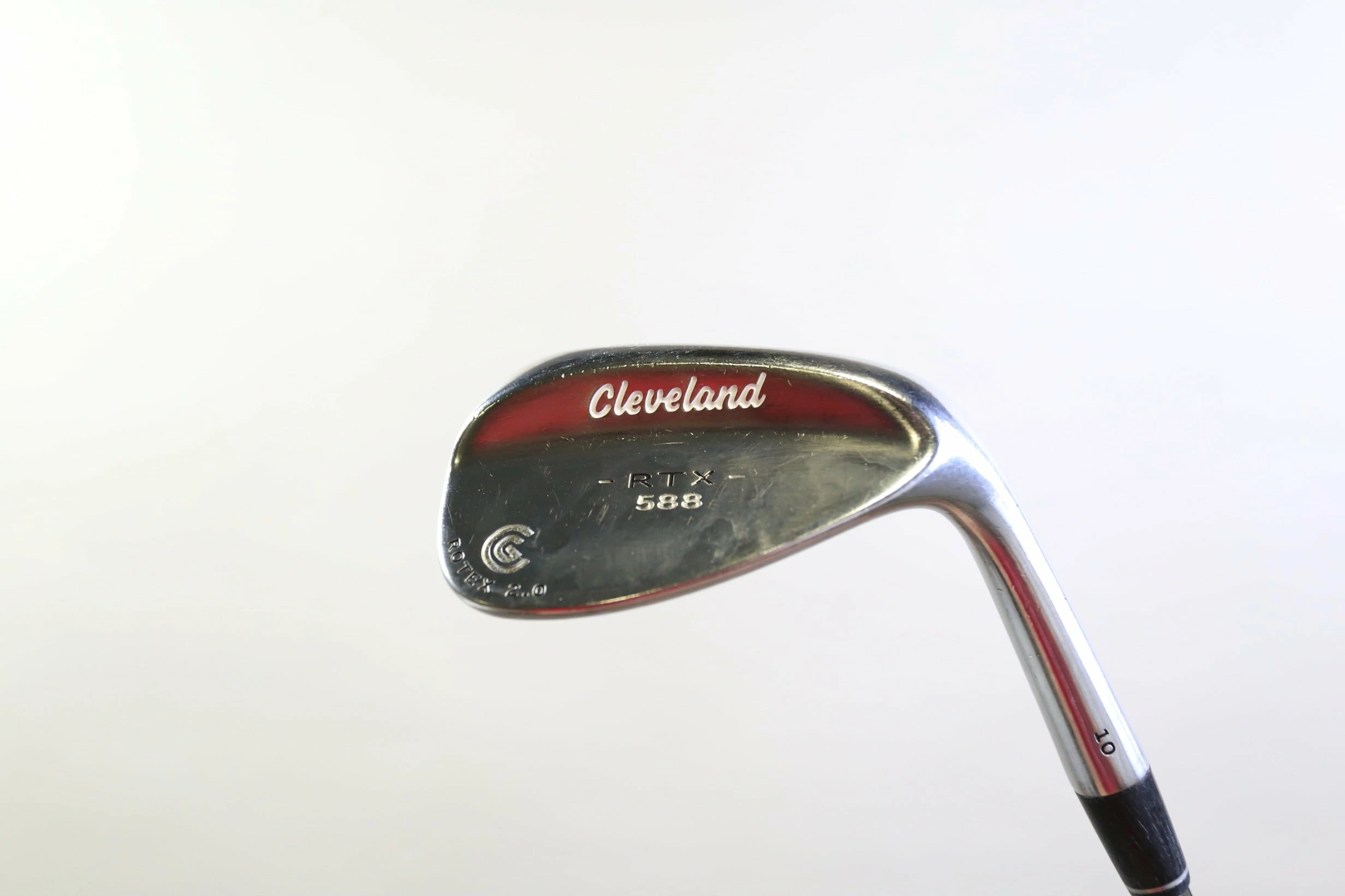 Cleveland 588 RTX 2.0 Blade Satin 52* Wedge 10* Bounce RH 35.75 In Steel Stiff 3 Cleveland 588 RTX 2.0 Blade Satin 52* Wedge 10* Bounce RH 35.75 In Steel Stiff