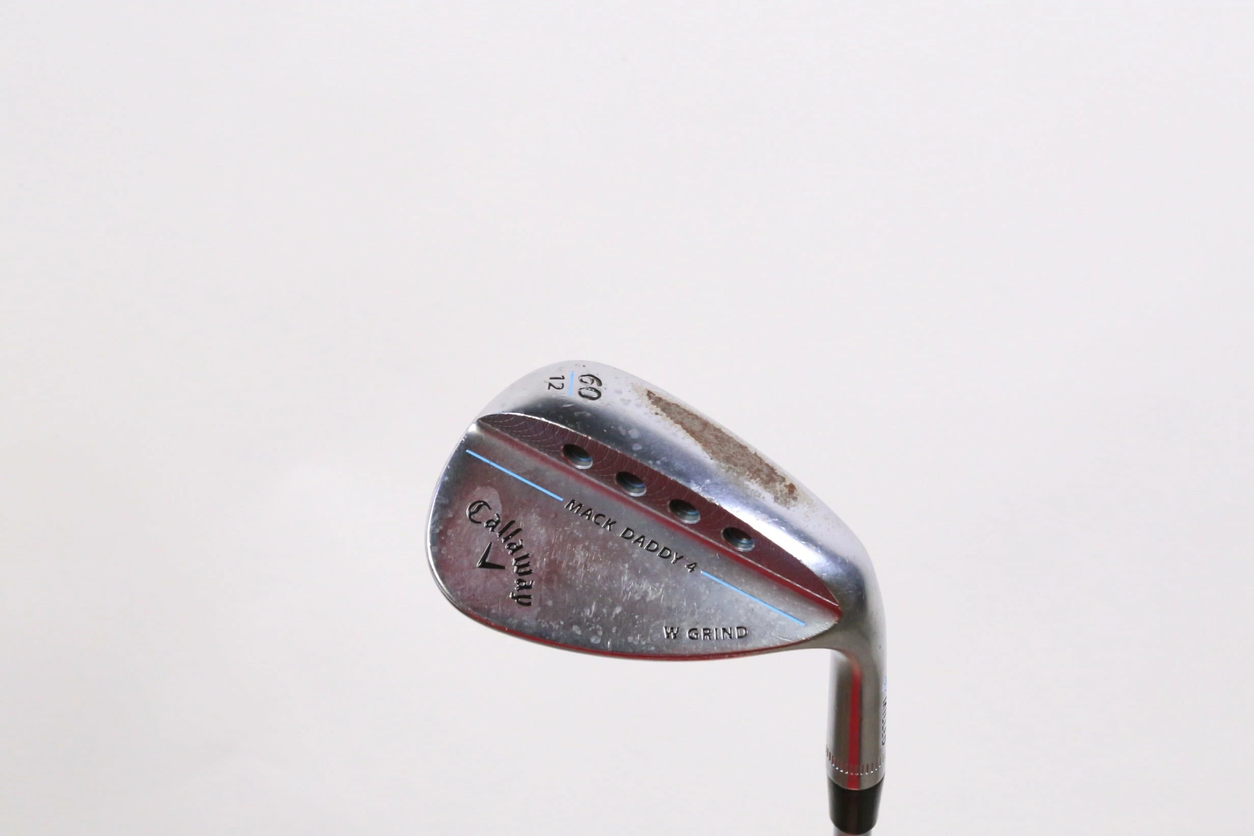 Callaway MD4 Chrome W Grind Lob Wedge 60* RH 34 In Callaway Graphite Ladies Flex 3 Callaway MD4 Chrome W Grind Lob Wedge 60* RH 34 In Callaway Graphite Ladies Flex