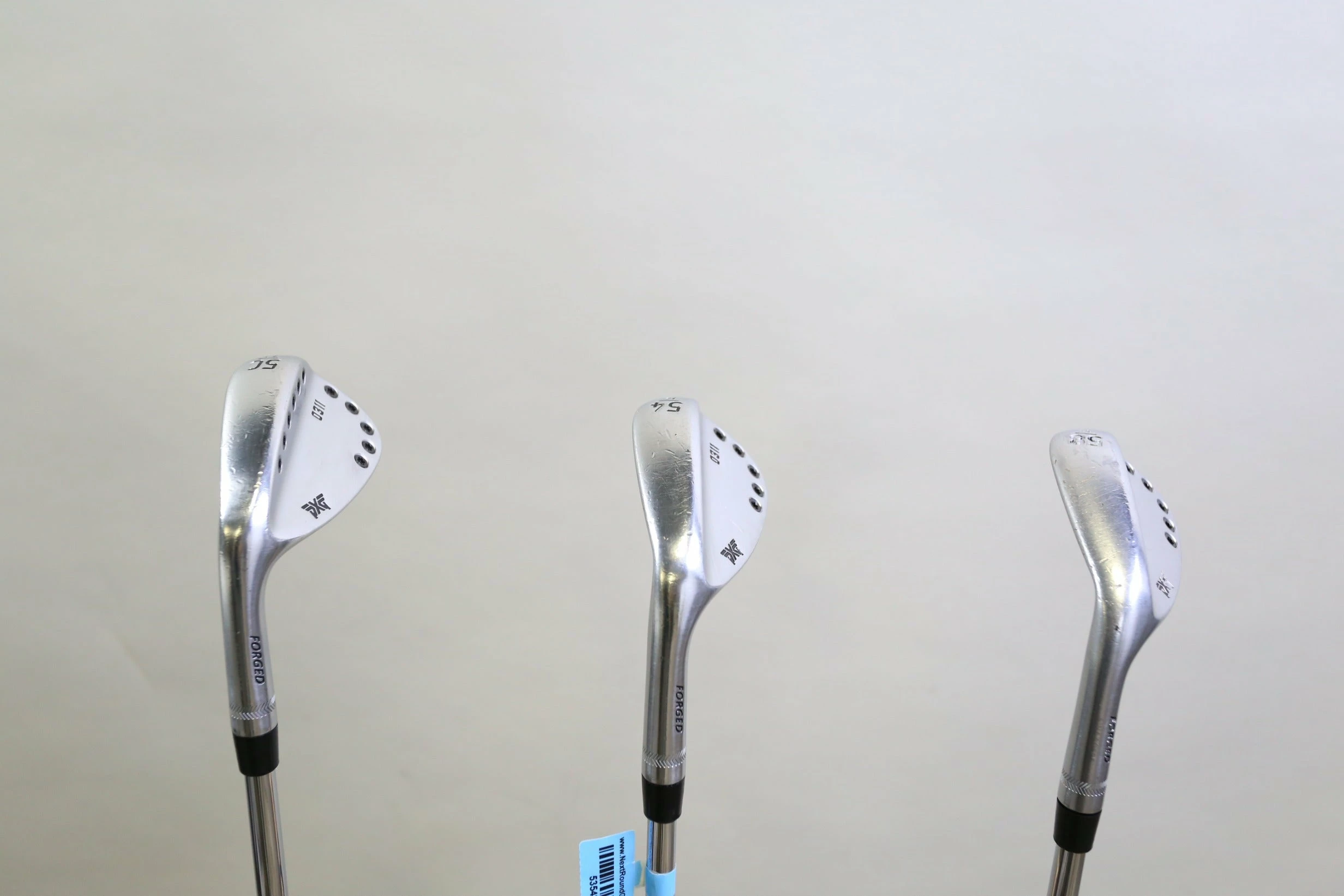 LEFTY PXG 0311 Forged 50*, 54* & 58* Wedge Set Oban Steel Shafts Stiff Flex 6 LEFTY PXG 0311 Forged 50*, 54* & 58* Wedge Set Oban Steel Shafts Stiff Flex - Image 4