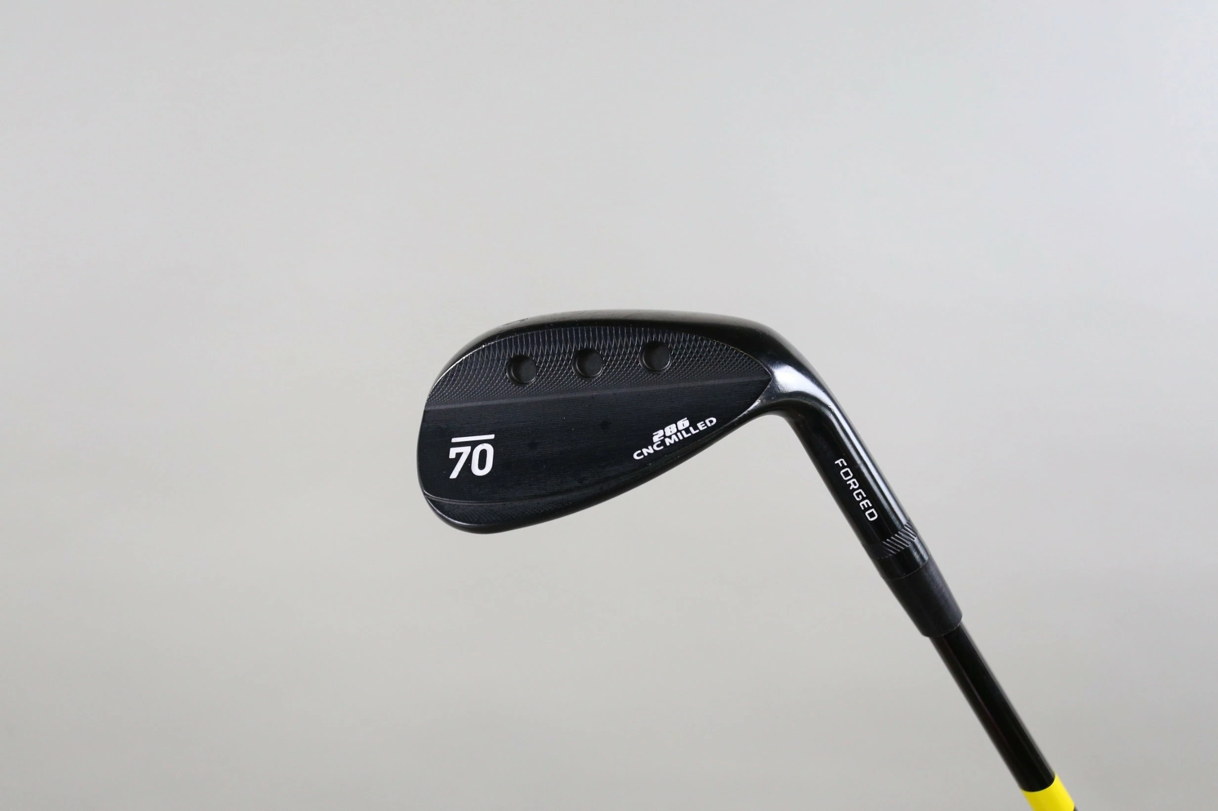Unspecified Sub 70 286 Forged Black Sand Wedge 56* RH 35 In Steel Shaft Stiff Flex 3 Unspecified Sub 70 286 Forged Black Sand Wedge 56* RH 35 In Steel Shaft Stiff Flex