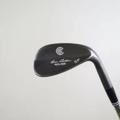 Cleveland 588 Gunmetal 51* Wedge RH 35.25 In Dynamic Gold Steel Shaft Stiff Flex