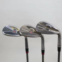 Callaway X-Series Jaws Chrome 58*, 60* & 64* Wedge Set RH True Temper Wedge Flex