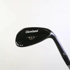 Cleveland 588 RTX 2.0 Black Satin Sand Wedge 56* RH 34.5 In Steel Stiff Flex