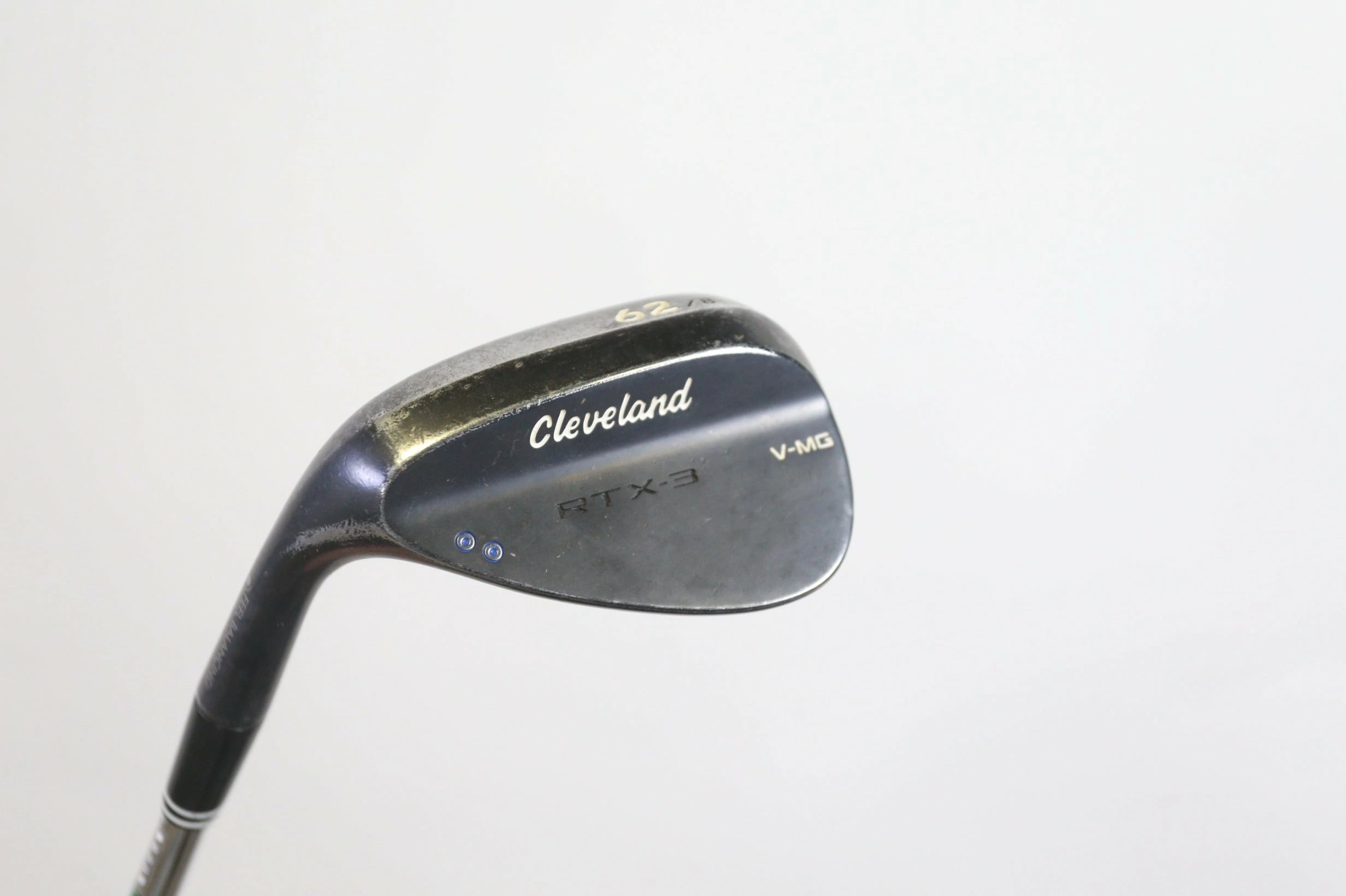 LEFTY Cleveland RTX-3 Black Satin 62* Wedge 35 In True Temper Steel Stiff 3 LEFTY Cleveland RTX-3 Black Satin 62* Wedge 35 In True Temper Steel Stiff