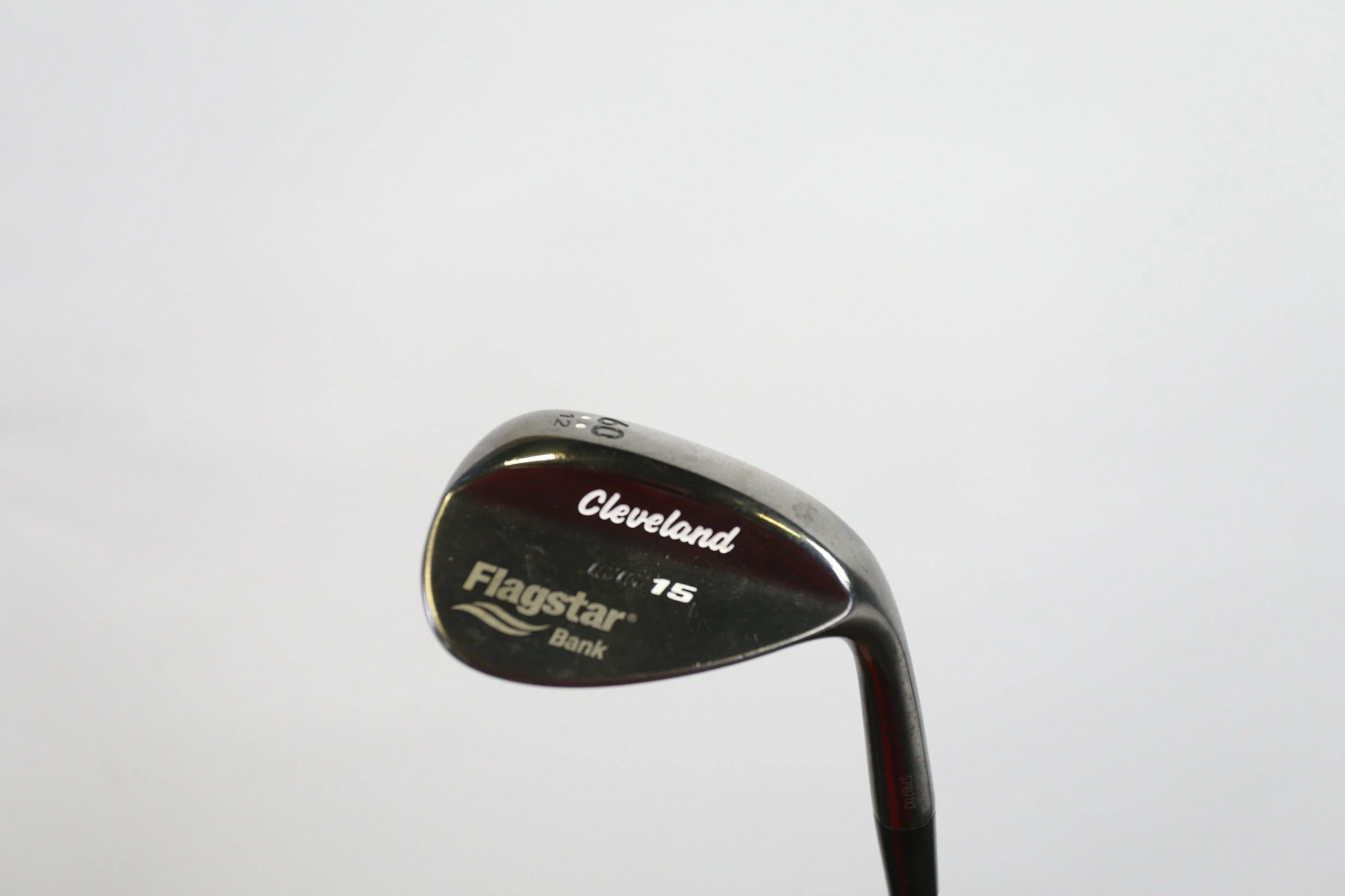 Cleveland CG15 Black Pearl 60* Wedge RH 35 In 12* Cleveland Steel Wedge Flex 3 Cleveland CG15 Black Pearl 60* Wedge RH 35 In 12* Cleveland Steel Wedge Flex
