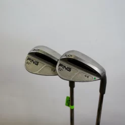 Ping M/B 52*, 56* Wedge Set RH Cushin Steel Shafts Stiff Flex