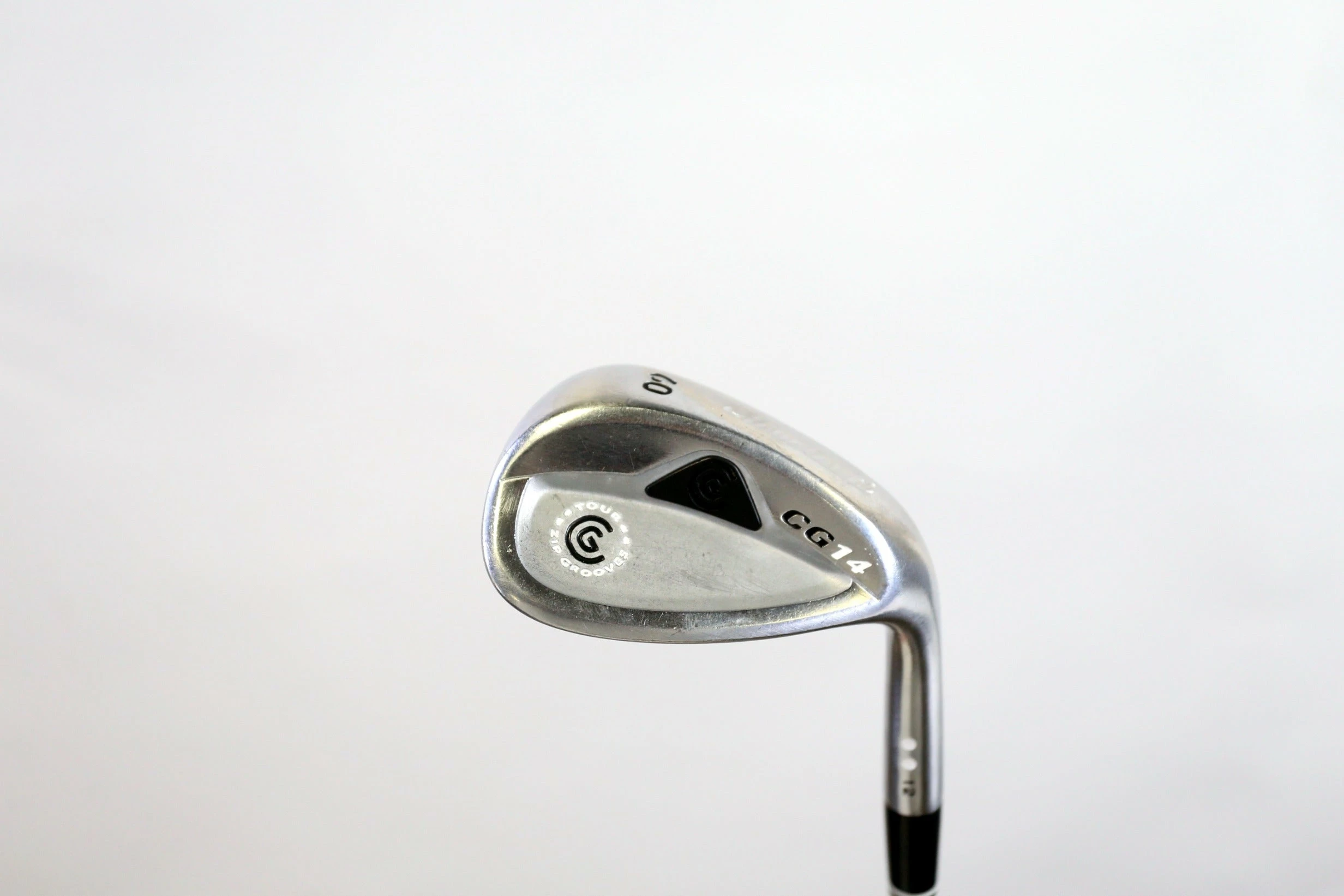 Cleveland CG14 Satin Chrome Tour Zip 60* Wedge RH 35.5 In 12* Steel Wedge Flex 3 Cleveland CG14 Satin Chrome Tour Zip 60* Wedge RH 35.5 In 12* Steel Wedge Flex