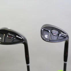Cleveland 588 RTX 2.0 Black Satin SW, LW Wedge Set RH Graphite Shaft Stiff Flex