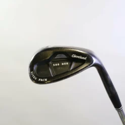 Cleveland 588 RTX 2.0 Black Lob Wedge 60* RH 34.75 In Steel Shaft Stiff Flex