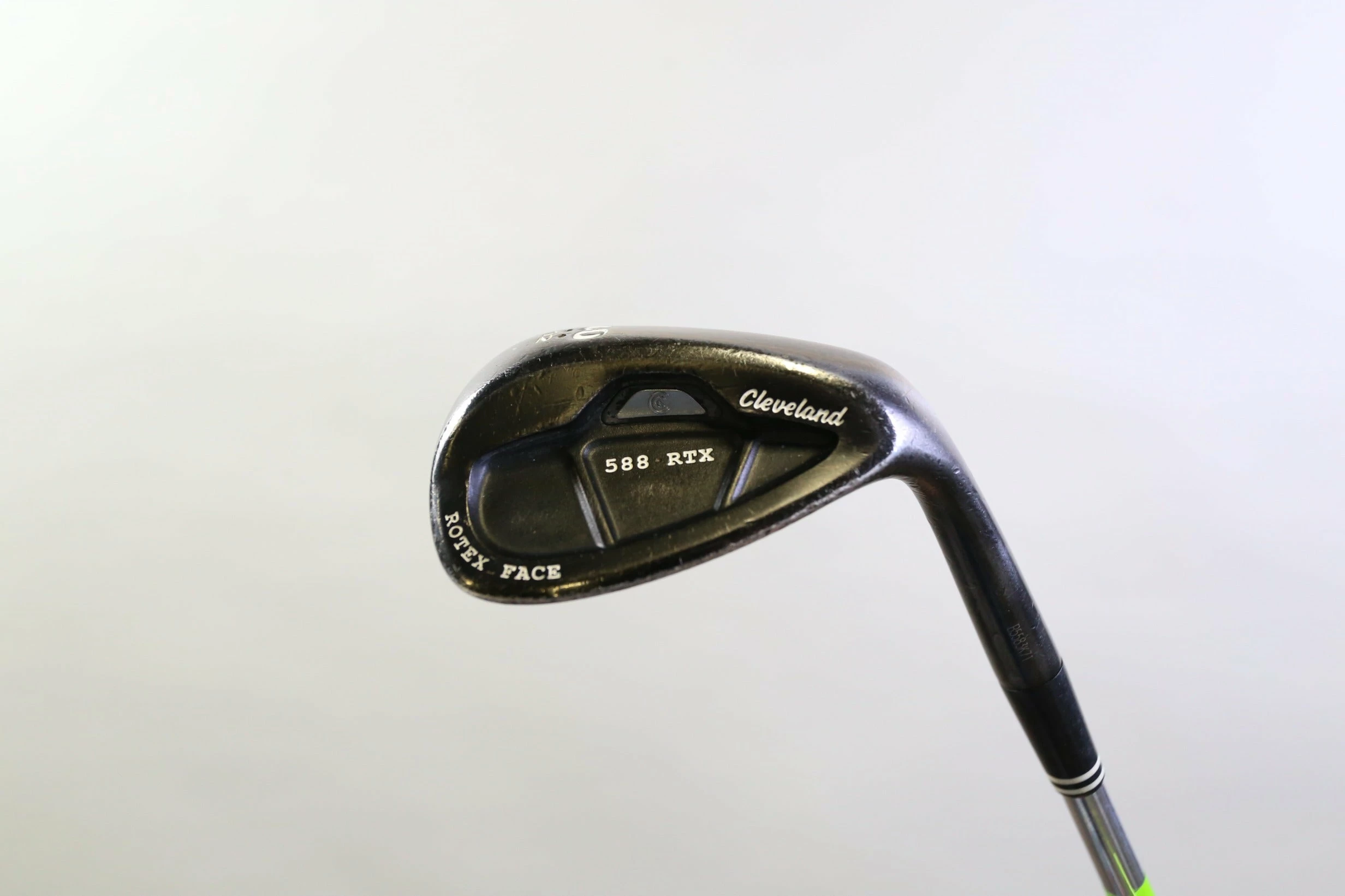 Cleveland 588 RTX 2.0 Black Lob Wedge 60* RH 34.75 In Steel Shaft Stiff Flex 3 Cleveland 588 RTX 2.0 Black Lob Wedge 60* RH 34.75 In Steel Shaft Stiff Flex