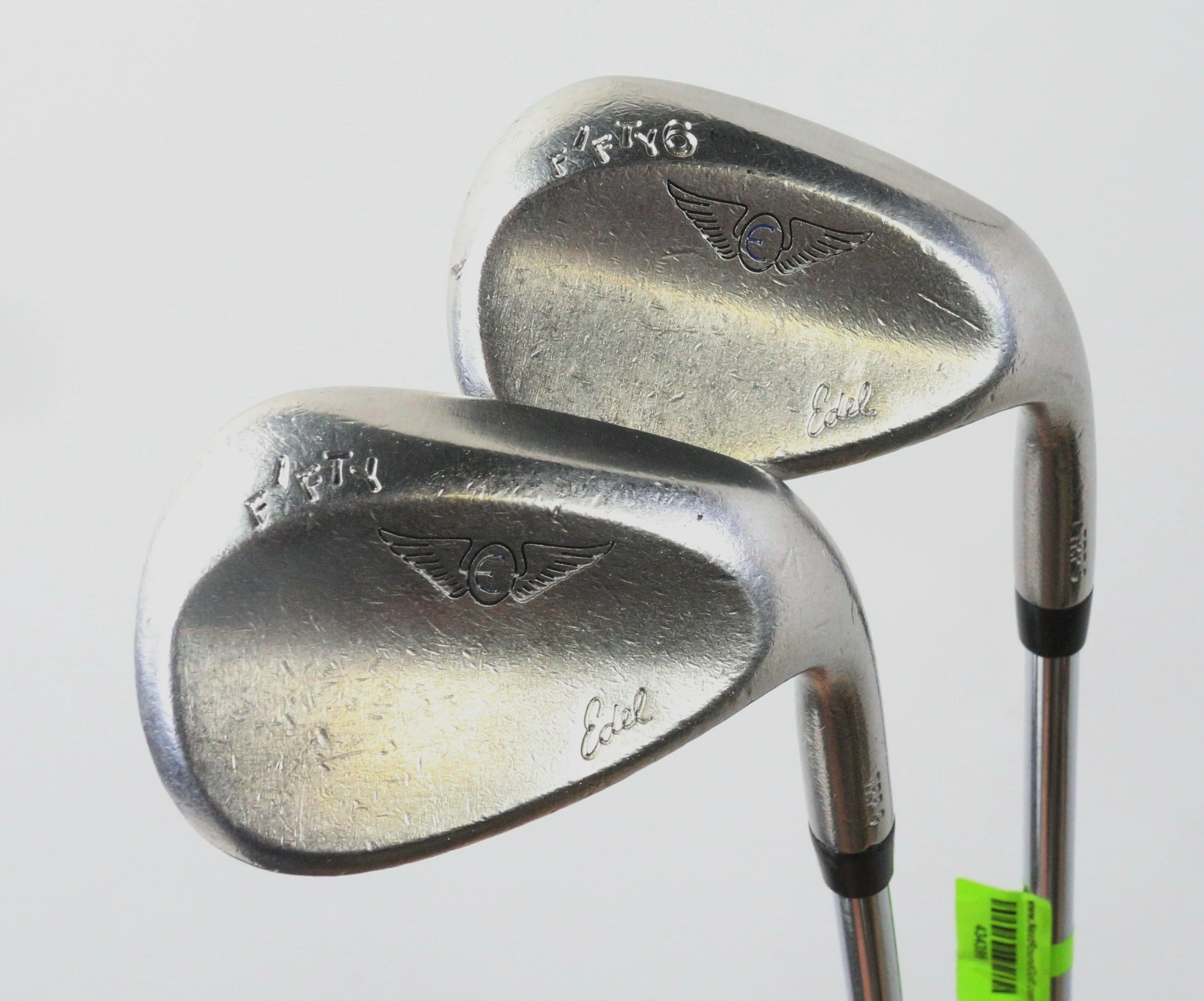 Edel Trapper 50*, 56* Wedge Set RH KBS HI-REV Steel Shaft Stiff Flex 2 Edel Trapper 50*, 56* Wedge Set RH KBS HI-REV Steel Shaft Stiff Flex