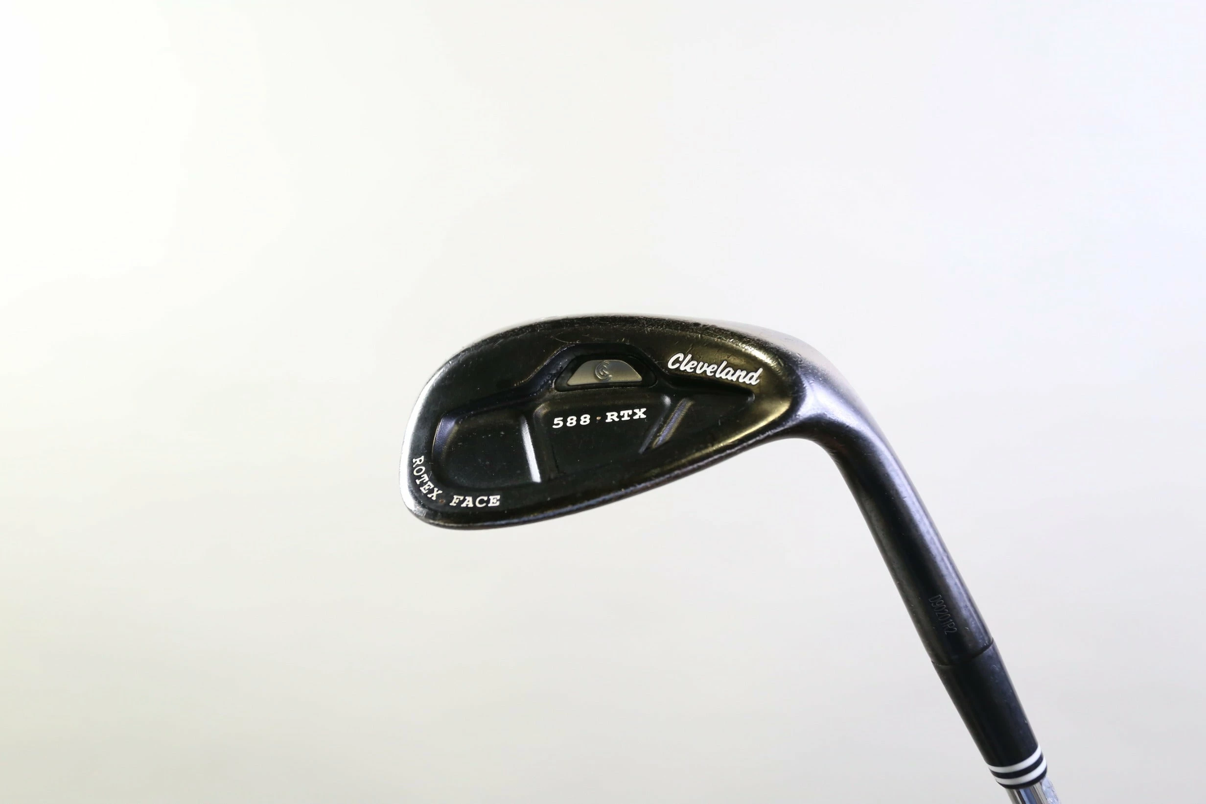 Cleveland 588 RTX CB Black Pearl 60* Wedge 12* Bounce RH 35.25 In Steel Stiff 3 Cleveland 588 RTX CB Black Pearl 60* Wedge 12* Bounce RH 35.25 In Steel Stiff