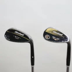 Cleveland 588 RTX Black Pearl SW, LW Wedge Set RH Steel Shaft Stiff Flex